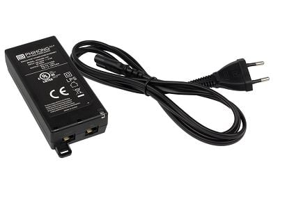 Multitech PS-56V-POE-EU-1, inomhus, IP67, Svart
