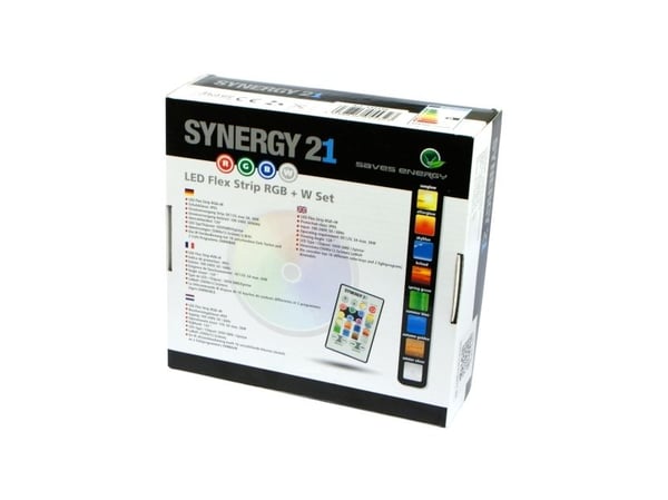 Synergy 21 LED flexstrip 30 RGBW DC12V komplett sett V2