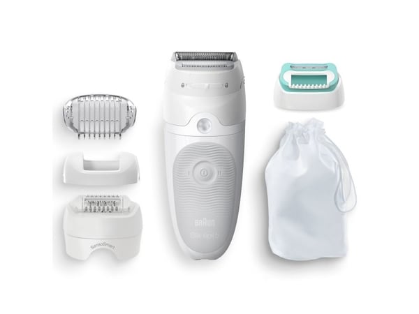 Braun Silk-épil 5 81770430, Hvit, 28 pinsetter, MicroGrip, Barbering, Tyskland, Batteri