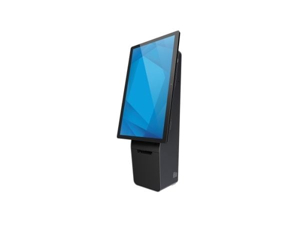 Elo Wallaby Pro Self-Service Countertop Stand - Monteringssett - svart/sølv - veggmonterbar