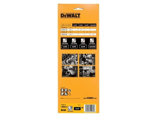 DeWALT DT8461-QZ, 4 styck