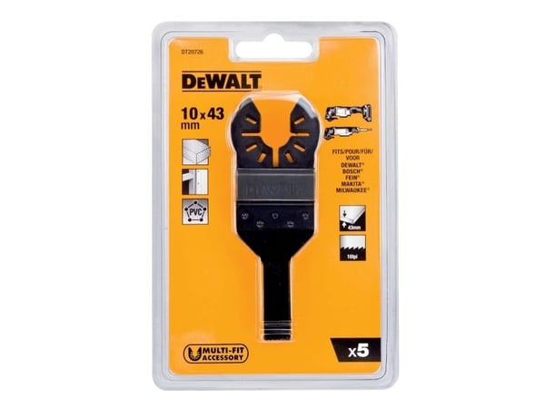 Dewalt Precision puunleikkuuterä 10x43mm 5kpl - DT20726