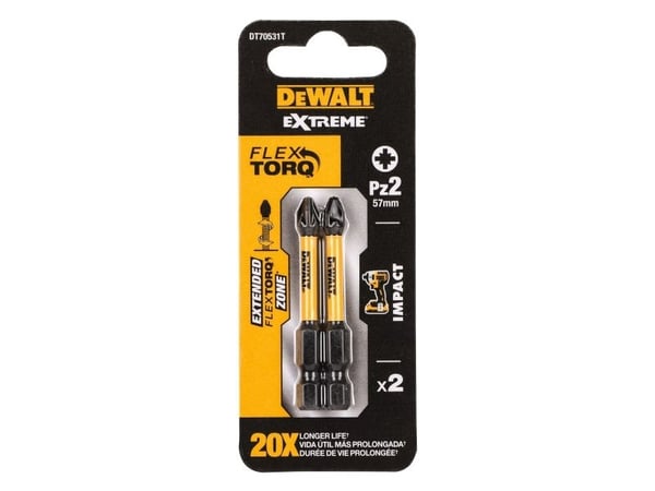 dewalt iskevä ruuvinväännin bitit vääntö iskevä bitti