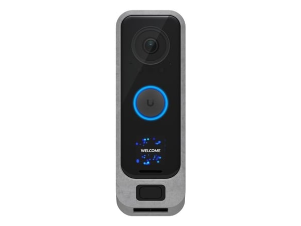 Ubiquiti G4 Doorbell Pro Cover, harmaa, polykarbonaatti (PC), 1 kpl, monotone, G4 Doorbell Pro, Doorbell Pro PoE