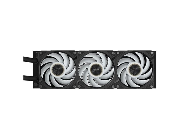 AORUS WATERFORCE X II 360 - Væskekjølesystem for prosessor - (for: AM4, TR4, LGA1200, LGA1700, AM5, LGA115x Socket, sTR5) - kobbersokkel - 120 mm