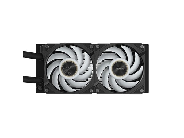 AORUS WATERFORCE X II 240 - Prosessorin nestejäähdytysjärjestelmä - (AM4, TR4, LGA1200, LGA1700, AM5, LGA115x Socket, sTR5) - kuparinen pohja - 120 mm