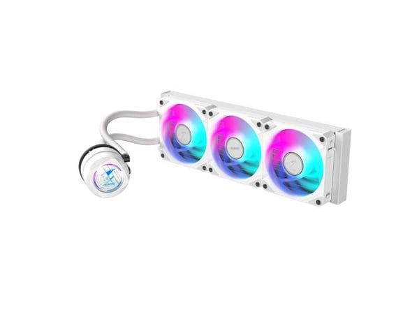 AORUS WATERFORCE II 360 ICE - Væskekjølesystem for prosessor - (for: AM4, LGA1200, LGA1700, AM5, LGA115x Socket) - kobbersokkel - 120 mm