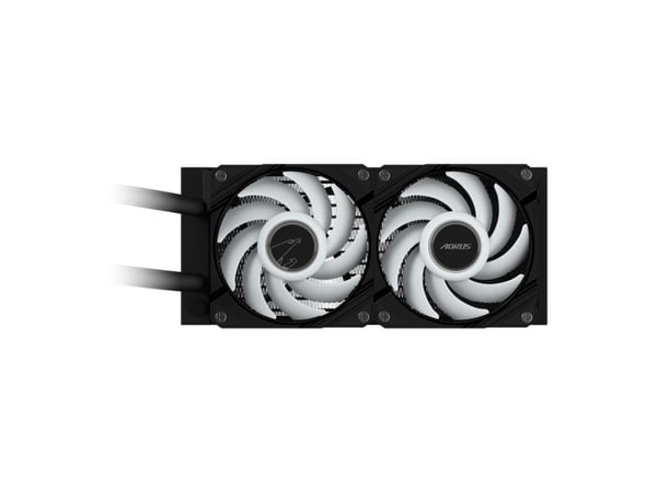 AORUS WATERFORCE II 240 - Væskekjølesystem for prosessor - (for: AM4, LGA1200, LGA1700, AM5, LGA115x Socket) - kobbersokkel - 120 mm