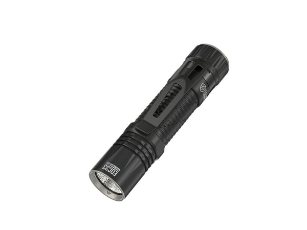 Nitecore EDC33, Lommelykt, Sort, Aluminium, Rustfritt stål, Knapper, IP68, LED