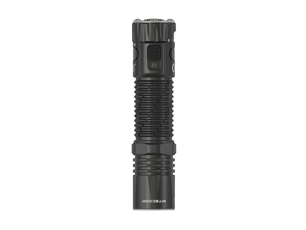 Nitecore EDC33, Käsikokoinen taskulamppu, musta, Alumiini, Ruostumaton teräs, Painikkeet, IP68, LED