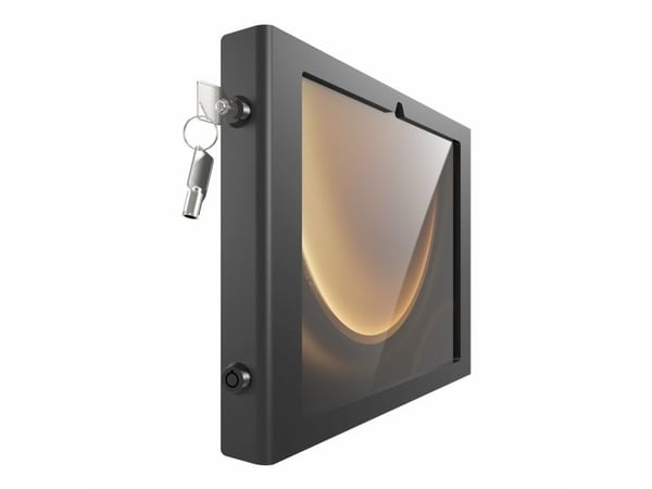 Compulocks Galaxy Tab S9+/S9FE+ 12.4" Apex Secured Enclosure Wall Mount - Innhegning - bærbar, eksponert front/bak kamera og sensorer - for nettbre...