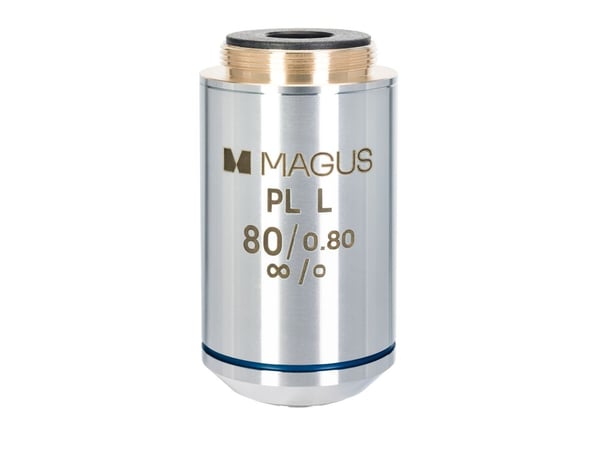 MAGUS 80PLL 80?/0,80 Plan L WD 1,25 mm objektivlins