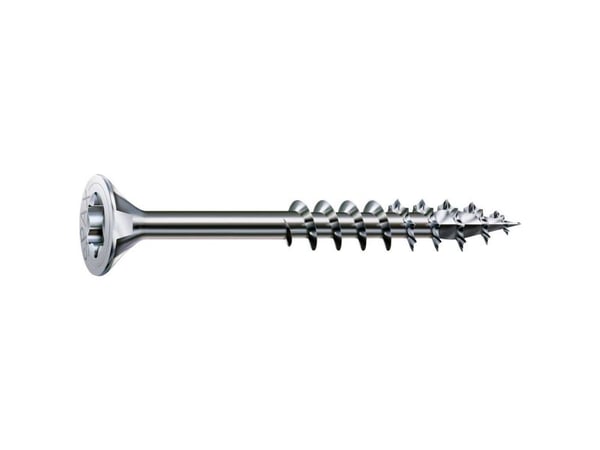 SPAX 0191010501003, Skru, Metall, Zink, Tre, Flathode, Torx, Metallisk