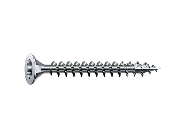 SPAX 1191010400503, Ruuvi, sinkki, puu, litteä pää, Torx, sininen