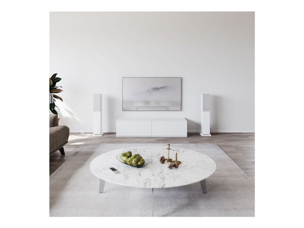 Audio Pro A38 - Högtalare - trådlös - Bluetooth, IEEE 802.11b/g/n/ac - 2-vägs - vit