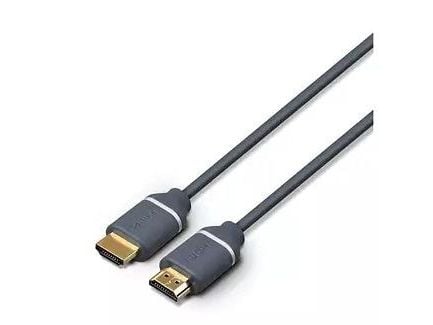 Philips SWV5630G - Hög hastighet - HDMI-kabel med Ethernet - HDMI hane till HDMI hane - 3 m - 4K60Hz stöd, upp till 18 Gbps dataöverföringshastighe...