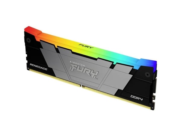 Kingston FURY Renegade RGB - DDR4 - modul - 32 GB - DIMM 288-pin - 3200 MT/s / PC4-25600 - CL16 - 1.2 V - ikke-bufret - ikke-ECC - svart