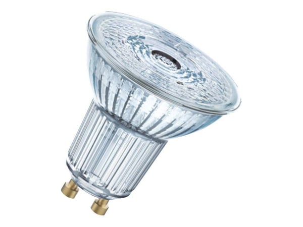 OSRAM LED BASE - LED-pære for søkelys - form: PAR16 - GU10 - 3.6 W (ekvivalent 50 W) - klasse F - kjølilg hvitt lys - 4000 K (en pakke 10)
