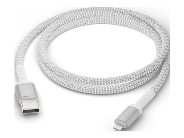 dbramante1928 re-charge - Lightning-kabel - USB hann til Lightning hann - 1.2 m - braided, 100 % resirkulert plast