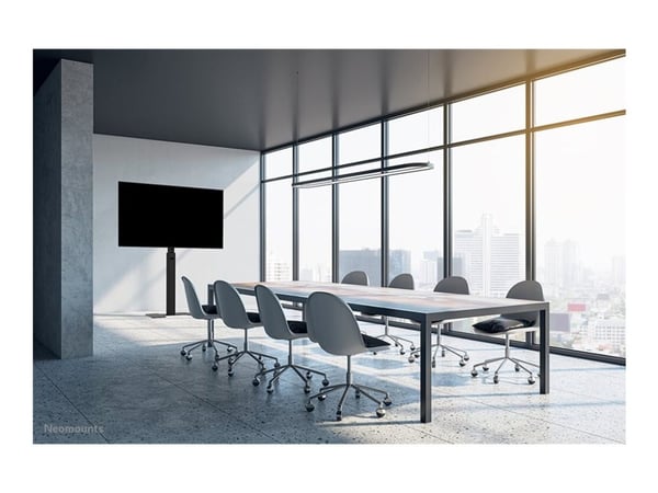 NEOMOUNTS Move Up Display Floor Stand 32-75inch kiinteä teräs lattia levyyn