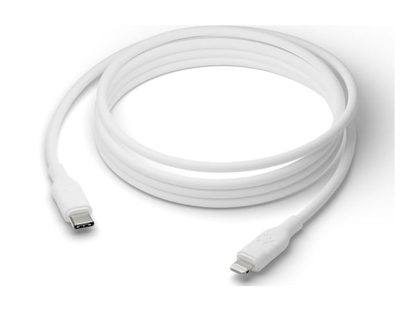 dbramante1928 re-charge, 2 m, Lightning, USB C, Uros, Uros, Valkoinen