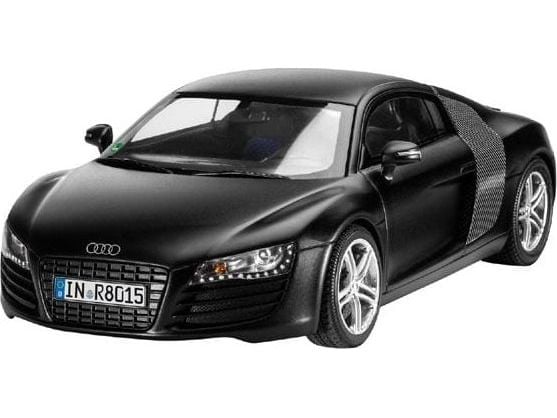 Revell Model Set Audi R8, Modellsuperbil, Monteringssats, 1:24, Audi R8, Ambitiös, 106 styck