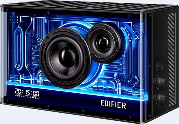 Edifier QD35, 2-veis, Ledning & Trådløs, 40 W, 60 - 40000 Hz, 8 O, Svart