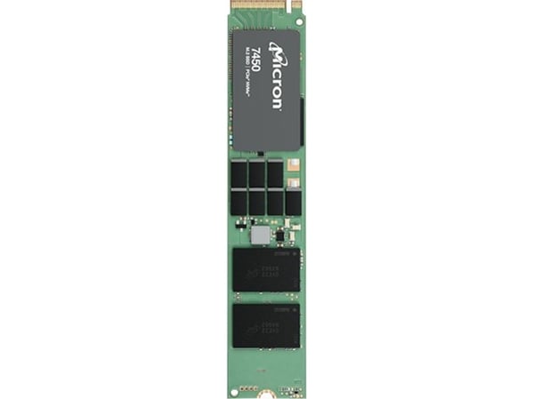 Micron 7450 PRO - SSD - Enterprise - 1920 GB - inbyggd - M.2 22110 - PCIe 4.0 (NVMe) - TAA-kompatibel