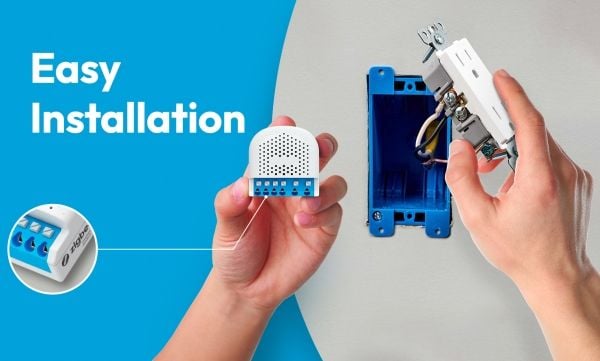 Aeotec Pico Duo Switch - Lys / sokkelsvitsj - trådløs - ZigBee 3.0 - 2.4 Ghz