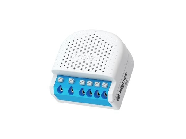 Aeotec Pico Duo Switch - Lys / sokkelsvitsj - trådløs - ZigBee 3.0 - 2.4 Ghz
