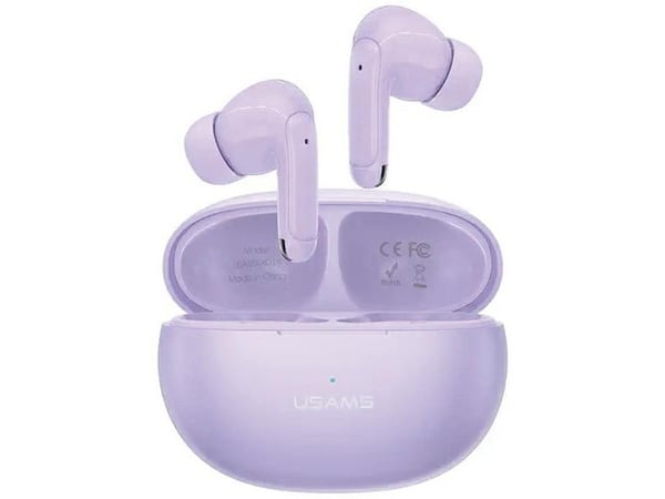 USAMS X-Don Series dual trådløse in-ear-hodetelefoner fiolette