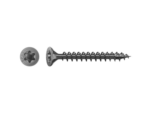 SPAX BLAX, Skru, Stål, Tre, Flat, Generell nytte, Forsenket hode