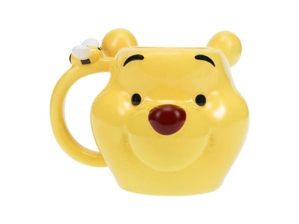 Paladone Winnie the Pooh Shaped Mug, Enkelt, 0,35 L, Gul, Keramisk, Kop, Universel Paladone Winnie the Pooh Shaped Mug, Enkelt, 0,35 L, Gul, Keramisk, Kop, Universel