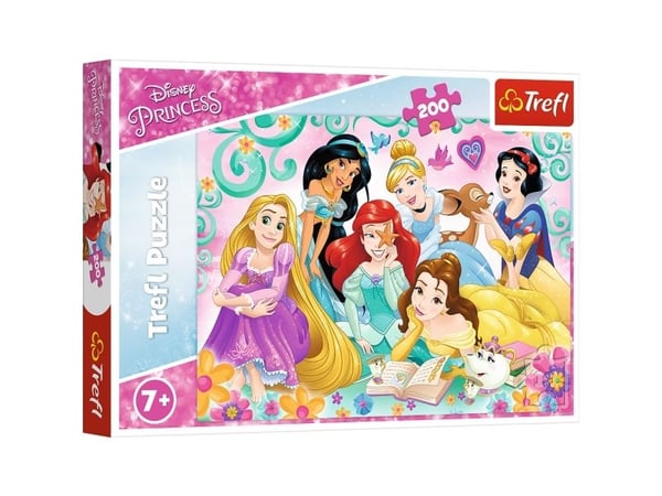 Trefl Disney: Princess Puzzle 200, 200 brikker, tegneserie, 7 år