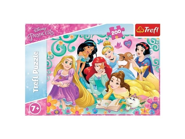 Trefl Disney: Princess Puzzle 200, 200 brikker, tegneserie, 7 år