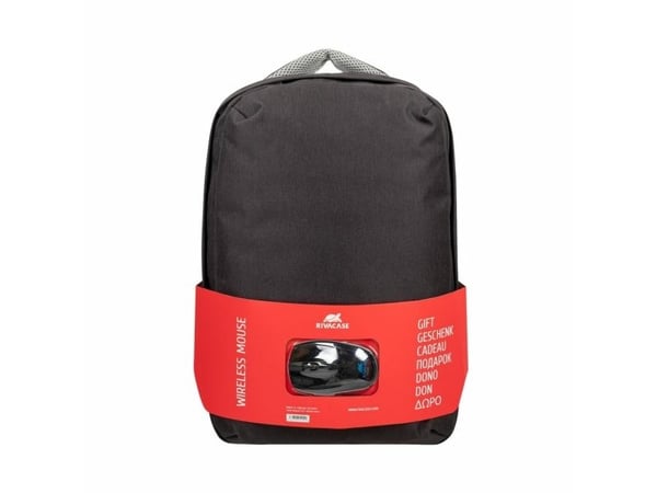 Rivacase 7563BKMOUSE, Ryggsekk, 39,6 cm (15,6"), Skulderstropp, 635 g