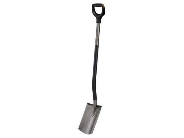 Fiskars spade rett Ergonomic 1067512 grå
