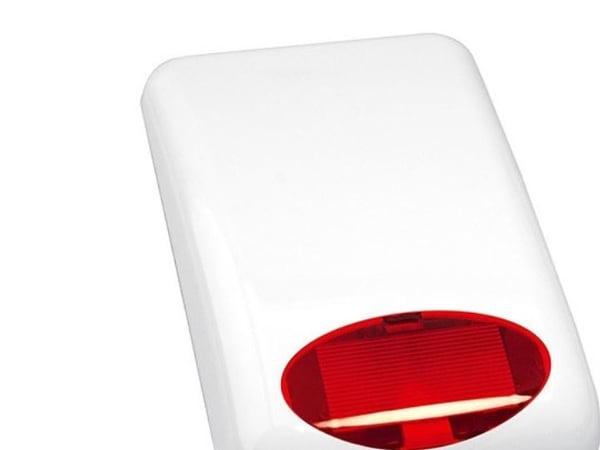 SATEL SPL-5010 R - Alarmlys / sirene - rød