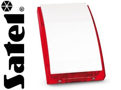 Satel SP-4002 R, Trådløs sirene, III, 120 dB, Hvit, AC, 12 V
