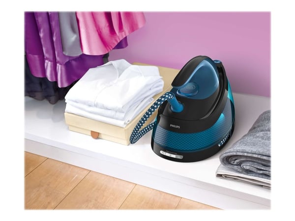 Philips PerfectCare Compact GC7846 - Strykjärn med separat ånggenerator med automatisk avstängning - sula SteamGlide Plus - 2400 W