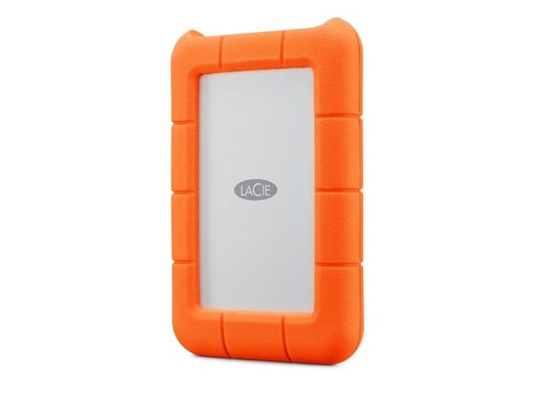 LaCie Rugged Mini - Harddisk - 1 TB - ekstern (bærbar) - USB 3.0 - 5400 rpm