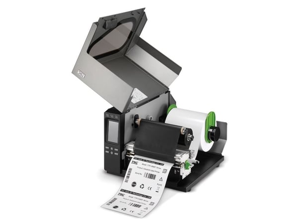 TSC TTP-286MT, Suoralämpö/Lämpösiirto, 203 x 203 DPI, 152 mm/s, Langallinen, musta, Harmaa
