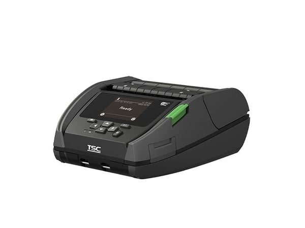 TSC Alpha-40L USB-C, BT (iOS), NFC, 8 pistettä/mm (203dpi), linerless, RTC, Näyttö Mobiilitulostin, vähittäiskauppa, teollisuus, varasto, suoralämp...