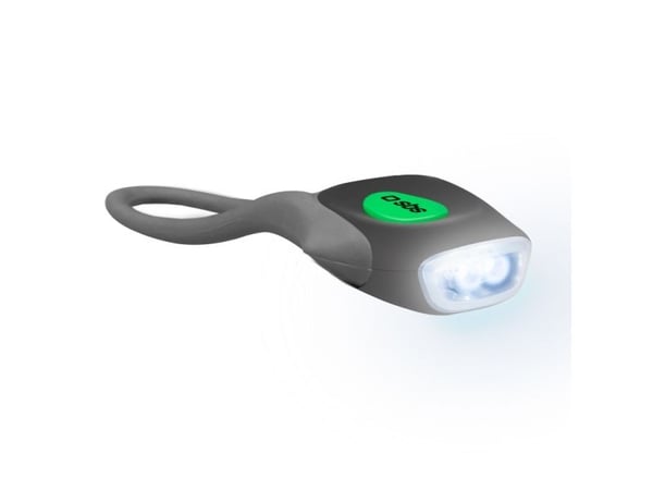 SBS TEERLIGHTBIKE, Frontlys, Sort, Silikon, LED, Batteri, CR2032