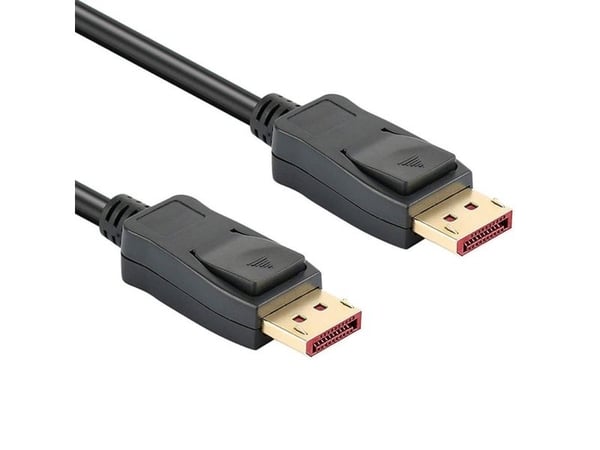 Techly ICOC DSP-A14-050NT, 5 m, DisplayPort, DisplayPort, DisplayPort, Hanstik, Hanstik, 7680 x 4320 pikseliä