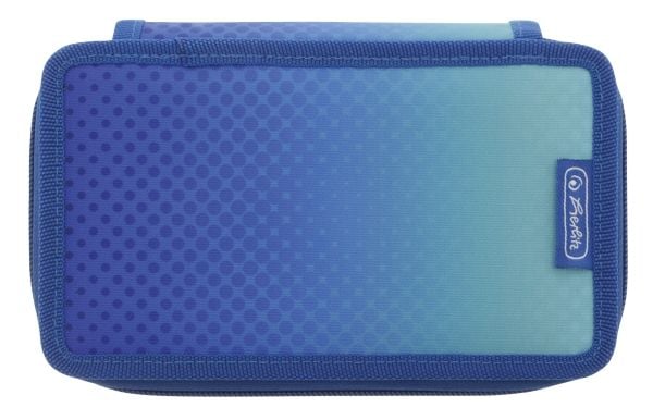 Herlitz - Penal - 31 pieces - polyester - blå, turkis