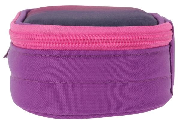 Herlitz Etui Dip Dye, Mykt penal, Polyester, Rosa, Lilla, Monokromatisk, Glidelås, Oppvekst