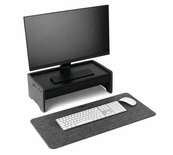 Durable 508201, Skuff, Svart, Metall, 5 kg, Monitor Stand EFFECT, 468 mm