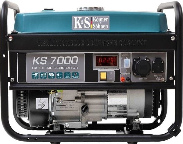 KÖNNER & SÖHNEN Bensingenerator 5,0kW 230V KS 7000