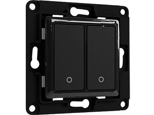 Shelly Wall switch 2 - svart